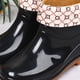 thumbnail image 4 of Botas De Lluvia Cortas Botas De Lluvia Para Mujer Moda Antideslizante Botas De Lluvia Cortas Cabeza Redonda Radian PVC Botas De Lluvia De Plástico Negro Acolchado 37 ANGGREK Otros, 4 of 5