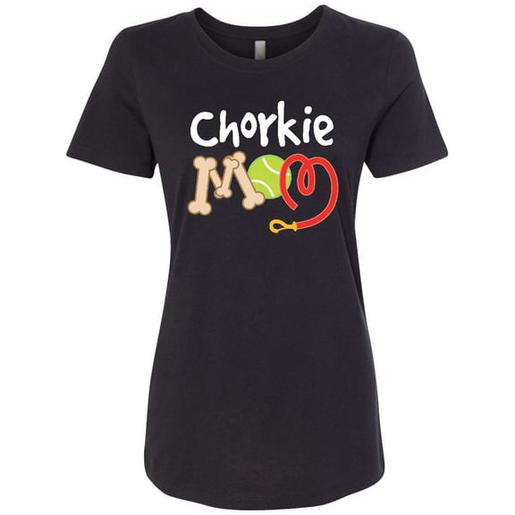Inktastic Chorkie Mom Chihuahua Yorkie Women's T-Shirt
