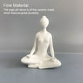 thumbnail image 3 of pitrice Yoga Girl Decor Decorative Simple Style Replacement Lightweight Ceramic Simulation Solid Color Stylish Cute Unfading Home Ornament Decoration Type 17, 3 of 9