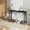 Black, variant on COZONY 39.4" Narrow Console Table, Sofa Table with Outlet & USB Ports and Charging Station for Entryway, Hallway, Foyer, Living Room,Black