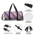 thumbnail image 4 of ZICANCN Purple Aztec Ethnic Stripe Travel Duffle Bag, Sports Tote Gym Bag Weekenders Bags for Women Men, 4 of 8
