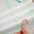 thumbnail image 5 of Manfei Kawaii Butterfly Blackout Curtains,Floral Stripe Window Curtains Pack of 2 (38x45 Each), 5 of 6