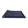 thumbnail image 2 of Ahgly Company Indoor Square Checkered Blue Modern Area Rugs, 7' Square, 2 of 4