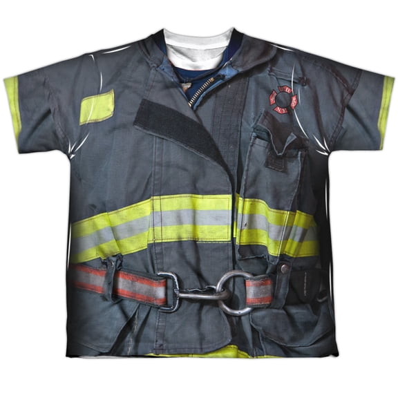 New York City - Fdny Uniform - Youth Short Sleeve Shirt - Medium