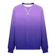 thumbnail image 5 of Sweatshirt for Women Plus Womens Shirts Fall Long Sleeve Athletic Shirts Women's Blouses Casual Boho My Items, 5 of 5
