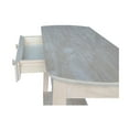 thumbnail image 5 of International Concepts Unfinished Phillips Oval Sofa Table, 5 of 14