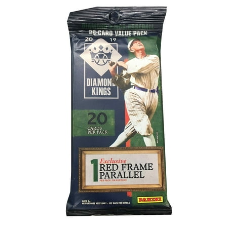 - 2019 Panini Diamond Kings Baseball Fat Pack- 20 Trading Cards per Pack |1 Exclusive Red Parallel |Find Autographs