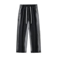 thumbnail image 5 of B91xZ Men's Straight Fit Jean Ripped Straight Holes Biker Stretchy Jeans,Black XXXL, 5 of 5