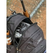 Tanel 360 Bat Pack Baseball/Softball Backpack Bag - Black