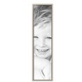thumbnail image 2 of ArtToFrames 10" x 40" Silver Square with Beads Picture Frame, 10x40 inch Silver Wood Poster Frame (WOM-5286),  Pack, 2 of 8