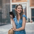 thumbnail image 3 of KAWELL Women's Leather RFID Blocking Wristlet Wallet - Large Capacity Purse with Wrist Strap, 3 of 8