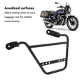 thumbnail image 3 of Motorcycle Side Luggage Rack  Iron Tube Storage Shelf for  V7 Stone Special Custom 2021-2024, 3 of 7