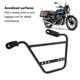 thumbnail image 3 of Soporte De Soporte De Bolsas Laterales De Motocicleta, Rejilla De Equipaje Trasero Para 2021-2024 Guzzi V7 Special Custom, Trofeo, Milano Carbon Rough, Centenario, Tubo De, 3 of 7