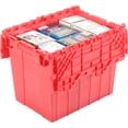 thumbnail image 5 of Global Industrial Plastic Attached Lid Shipping & Storage Container 21-7/8x15-1/, 5 of 6