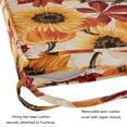 thumbnail image 4 of Greendale Home Fashions 18 x 18 in. Marisol Outdoor Dining Seat Cushion (4-Pack), 4 of 6