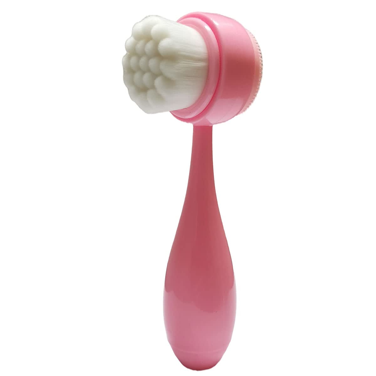 Face Cleansing Brush Double Side Facial Brush with Soft Bristles for