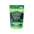 thumbnail image 3 of BOXED HALAL Premium 100% Grass-Fed Jalapeño Garlic Beef Jerky Strips, 13g Protein, HFSAA Certified Halal, Keto Friendly Snack, 3 Oz. Bags (3 Pack), 3 of 6