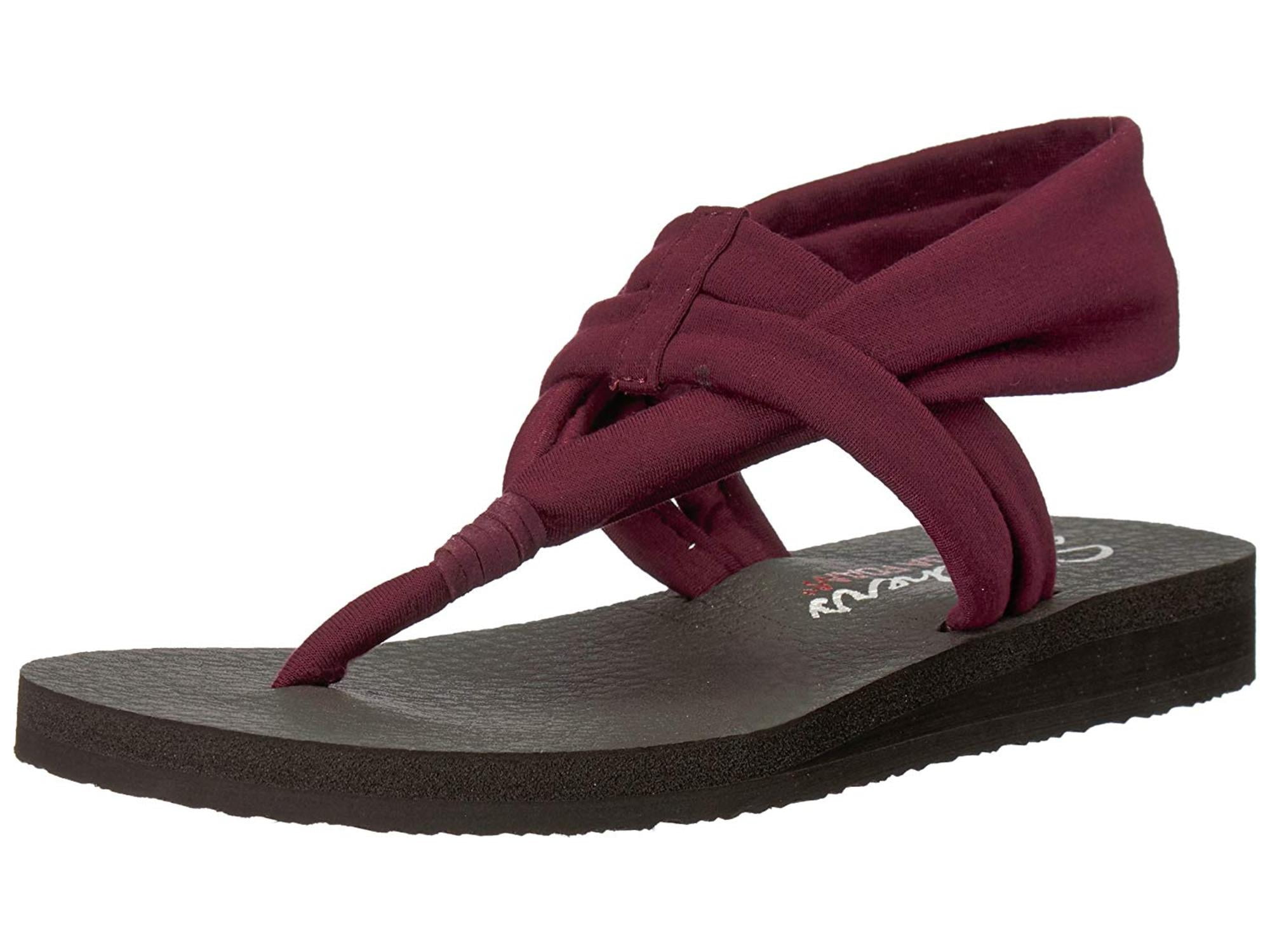 skechers yoga sling sandals