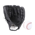 thumbnail image 4 of Juego de guantes de campo de béisbol y de sóftbol para entrenamiento de principiantes de lanzador 125 pulgadas negro Sharpla Guantes de receptor de béisbol, 4 of 8