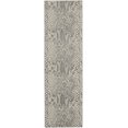 thumbnail image 3 of Nourison Solace Animal Print Ivory/Grey 2'3" x 7'3" Area Rug, (2x7), 3 of 8