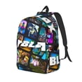 thumbnail image 1 of Goofa Roblox Pattern Durable Canvas Daypack - High-Quality Vintage Backpack, Compact & Versatile for Travel and Everyday Use-Medium, 1 of 5