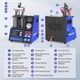 Mrcartool V105 Fuel Injector Tester Cleaning Machine Ultrasonic GDI ...