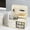 Yellow, variant on White White Desk Pegboard Organizer Box For Pen Book Stationery Storage Office Dorm Study Table Efficient Solution