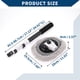 thumbnail image 5 of Kit de Cepillo de Limpieza de Autos Unique Bargains, Mop de Lavado de Autos, Cepillo de Lavado Telescópico para Autos, RV, Camión, Gris Blanco 1pc, 5 of 6