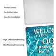 thumbnail image 2 of Welcome To Our OOL Notice There's No P in It Let's Keep It This Way Metal Tin Sign Funny Poolside Art Poster Signs for Home Bar Pool Beach Hut 8x12 Inch, 2 of 7