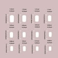 thumbnail image 6 of Yoyauz 24 PCS Christmas Fake Nails Shining Gold Purple Christmas Puppy Star Short Fake Nails, Christmas Color Nails Used for DIY Nail Decoration in Winter, 6 of 7