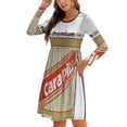 thumbnail image 1 of Cara Pils Robe à Encolure Carrée Robe d'Été Douce Femmes Élégante Robe à Imprimé Licou Cara Pils Bière Colruyt Quotidien Tis Cara, 1 of 5