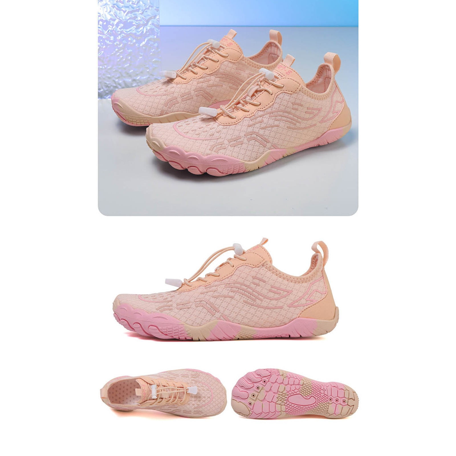 Oyedens Womens Minimalist Trail Running Barefoot Shoes Wide Toe Zero Drop Hiking Sneakers for Women Men