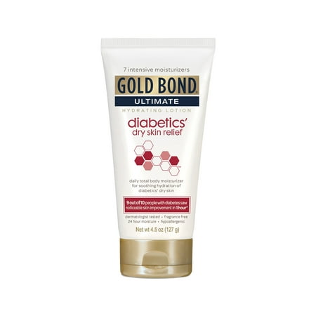 GOLD BOND® Ultimate Diabetics' Dry Skin Relief Cream (Best Lotion For Diabetics)