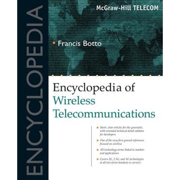 Pre-Owned McGraw-Hill Telecommunications Encyclopedia of Wireless Telecommunications, (Paperback)