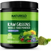Raw Greens powder, Wild Berry Flavor, 480 Grams - 60 Servings