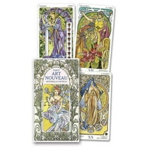 Tarot Art Nouveau Tarot Art Nouveau Deck, (Hardcover)