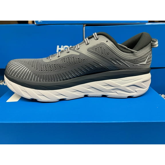 Hoka One One Men's Lightweight Bondi 7 Running Shoes, Size 7.5