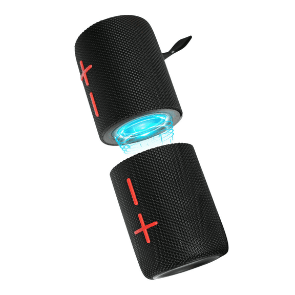 DCOWO 2-in-1 Magnetic Bluetooth Speaker, 20W Stereo Dual Speakers, IPX6 Waterproof Wireless Portable Speaker for Camping, Travel, and Parties