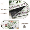 thumbnail image 6 of 8'x10' Area Rugs, Pink Spring Floral Indoor Outdoor Area Rug for Living Room Bedroom, Elegant Pastoral Flowers Birds Watercolor Washable Bathroom Rugs Kitchen Floor Carpet Mats Home Decor Aesthetic, 6 of 8