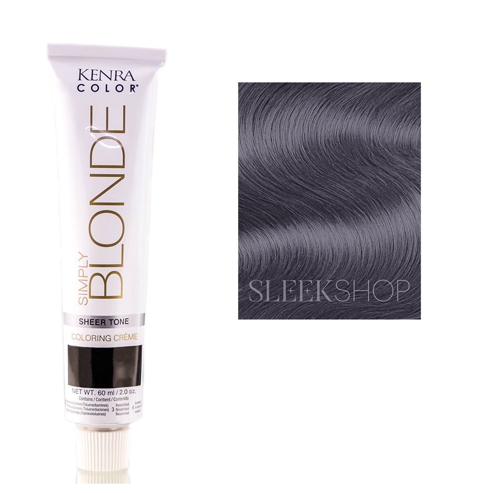 Kenra Kenra Hair Color Simply Blonde Sheer Tone Coloring Creme Steel