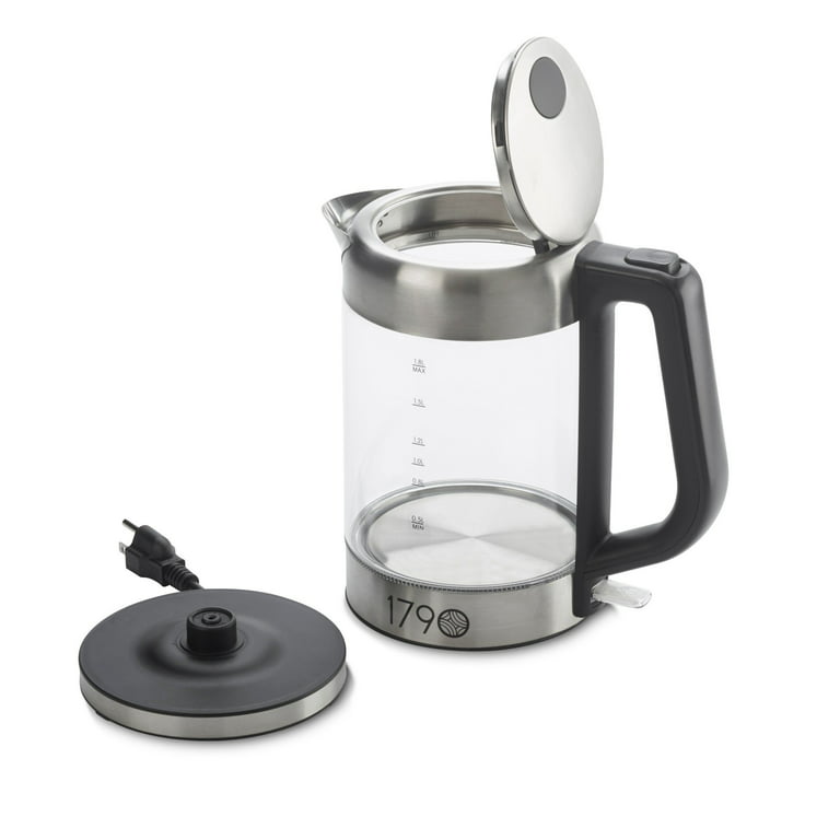 1790 Electric Water Kettle, BPA Free, Auto-Shutoff, Fast and Quiet Tea  Kettle, 1.8 Liter, Stainless Steel Finish 