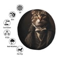 thumbnail image 4 of Balery Victorian Gentle Cat Cubiertas para Neumáticos - Protector Resistente para Neumáticos de Camioneta, SUV, Remolque, Camper y RV-16 inch, 4 of 6