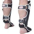 thumbnail image 2 of Combat Sports MMA Kickboxing Shin Guards Large Black, 2 of 2
