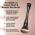 thumbnail image 4 of e.l.f. Cream Blush & Bronzer Duo Brush, 4 of 9