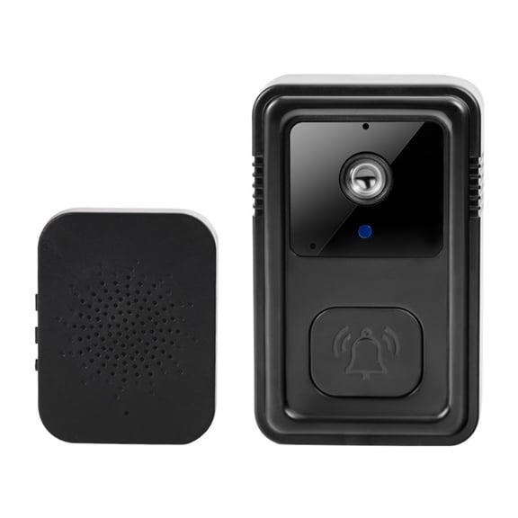 TACILIP Room Decor, 1PC Low Power WiFi Intelligent Doorbell High-definition Night Vision Video Call Picture Home Intercom Visual Doorbell, Gifts for Family