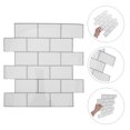 thumbnail image 1 of unbranded 6Ud Paneles Autoadhesivos De Azulejos Para Paredes Y Cocina En PVC, 1 of 8