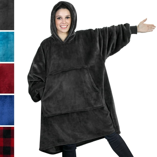 Pavilia - PAVILIA Premium Blanket Sweatshirt | Super Soft, Warm, Fleece ...
