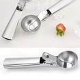 thumbnail image 4 of Ice Cream Scoop Stainless Steel Cookie Scoop Multifunctional Manual Portable Ice Cream Scooper for Home Hotel Restaurant, 4 of 8