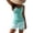 C-Green259, variant on DHFJKG Tankini Swimsuits For Women Two Piece Bathing Suit Adjustable Straps Slim Fit Ribbed Tankini Top With Shorts Trendy Beachwear