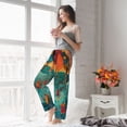 thumbnail image 4 of Uemuo Whimsical Forest Scene Pattern Women's Wide Leg Palazzo Lounge Pants with Pockets Light Weight Loose Comfy Casual Pajama Pants-X-Large, 4 of 9